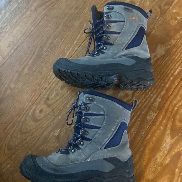 LL Bean Boots. Winter warmth Sz 8. Men’s. Primaloft TEK 2.5 waterproof - Picture 3 of 9
